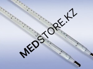 Термометр ТЛС-4 (0...+55°С, 0,1°С) ртутный, лабораторный (Украина)