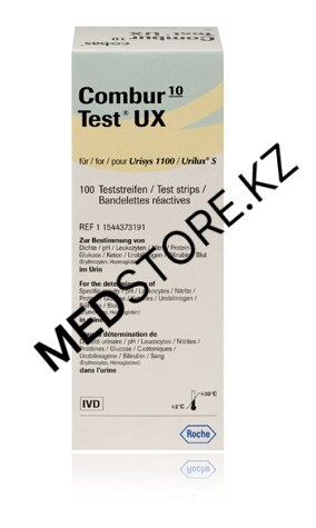 Тест-полоски Combur 10-Test UX 100 штук (Комбур 10)