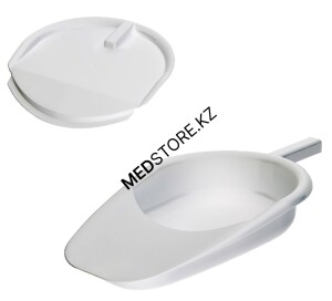 Судно подкладное "ЛАДЬЯ" с крышкой (пластмассовое)