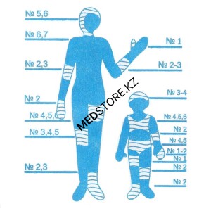 Бинт эластичный трубчатый №1