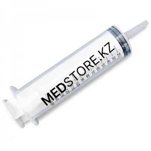 Шприц Жане 150мл одноразовый с наконечником для катетерной насадки