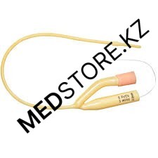 Катетер Фолея Biocare Budget 2-х ходовой,с силиконовым покрытием, р.24FR однокр.прим. стер