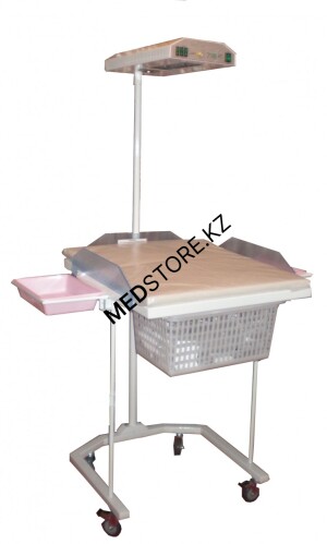 СТОЛ-ТРАНСФОРМЕР ДЛЯ НОВОРОЖДЕННЫХ «СОЛНЫШКО» Комплектность СП (стол пеленальный с верхним ИК-обогревом)