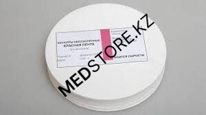 Фильтр обеззоленный Красная лента диаметр 150 мм №100