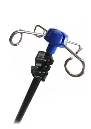 Штатив для инфузионных вливаний складной