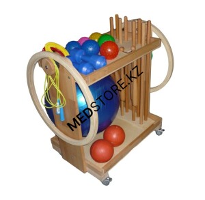 Тележка с гимнастическими снарядами, &quot;Я Могу!&quot; Комплектация для детей