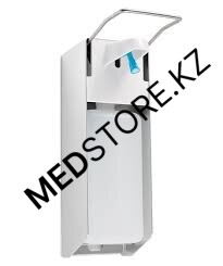Локтевой дозатор металлический 1л