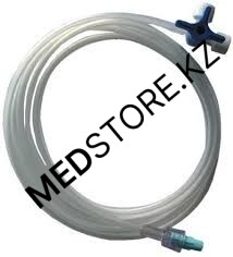 Линия проводящая инфузионная с трехходовым запорным краником 150см