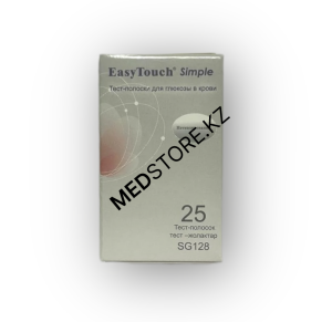 Тест-полоски Easy Touch Simple для определения глюкозы в крови №25
