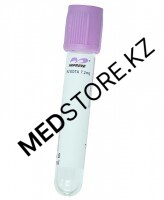 Вакуумная пробирка с К3ЭДТА 1мл (сиреневая крышка)