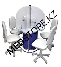 Мобильная 4-х местная компрессорная ингаляционная установка НИКО